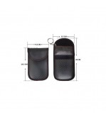 Husa cheie auto cu blocare frecventa radio, RFID Blocker, 14.5 x 9.5 cm, negru Cod: RAZ410