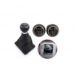 Manson schimbator si maner compatibil Volkswagen Golf VI MK5-MK6 2005-2014 cu 2 adaptoare pentru 5 si 6 viteze Cod: SC-03