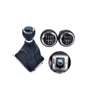 Manson schimbator si maner compatibil Volkswagen Golf VI MK5-MK6 2005-2014cu 2 adaptoare pentru 5 si 6 viteze Cod: SC-04