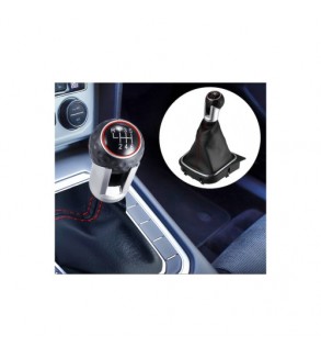 Manson schimbator si maner compatibil Volkswagen Golf VI MK5- MK6 2005-2014 cu 2 adaptoare pentru 5 si 6 viteze Cod: SC-07