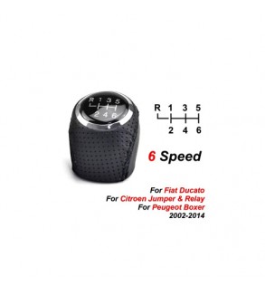Maner schimbator compatibil Fiat Ducato, Peugeot Boxer, Citroen Jumper cu 2 adaptoare pentru 5 si 6 viteze Cod: SC-188