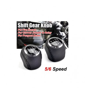 Maner schimbator compatibil Fiat Ducato, Peugeot Boxer, Citroen Jumper cu 2 adaptoare pentru 5 si 6 viteze Cod: SC-188