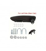 Cotiera auto universala reglabila cu brat captusit si sistem rabatabil  cu montaj lateral  pe partea Stanga Cod: 1158L