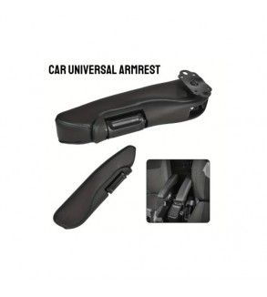 Cotiera auto universala reglabila cu brat captusit si sistem rabatabil  cu montaj lateral  pe partea Stanga Cod: 1158L