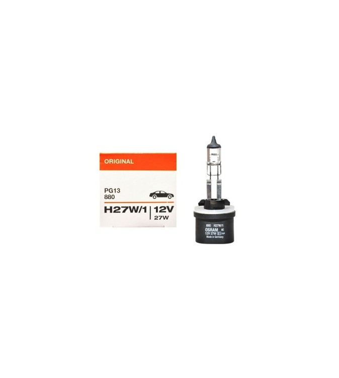 Bec halogen Osram H27-1W 12V 31W PG13 - mufa dreapta Bec halogen Osram H27-1W 12V 31W PG13 - mufa dreapta