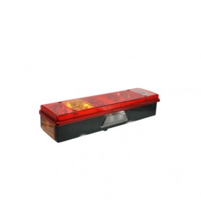 Lampa stop camion remorca partea stanga cu mufa in dreapta 5 functii  Cod: 326030-SKT