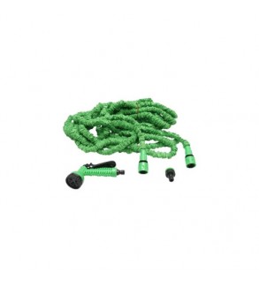 Furtun gradina extensibil latex 10-30m cu pistol 7 functii si accesorii Cod: BK76056