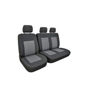 Huse Auto Textil 2+1 pentru Scaun Sofer + Bancheta Stanga   Cod: ART238TEX
