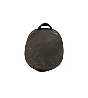 Geanta  ambalaj transparenta pentru huse auto, cu fermoar, reutilizabila, dimensiuni 56x52x15 cm