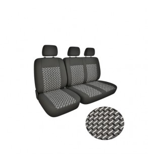 Huse Auto Textil 2+1 Premium Scaun Sofer si Bancheta Stanga, burete 10mm + 5mm Cod: ART105