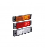 Lampa laterala LED 14x07 12V pozitie-semnalizare alb, rosu, galben Cod: LED1407