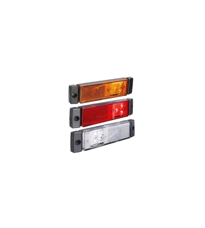 Lampa laterala LED 14x07 12V pozitie-semnalizare alb, rosu, galben Cod: LED1407 Lampa laterala LED 14x07 12V pozitie-semnalizare alb, rosu, galben Cod: LED1407