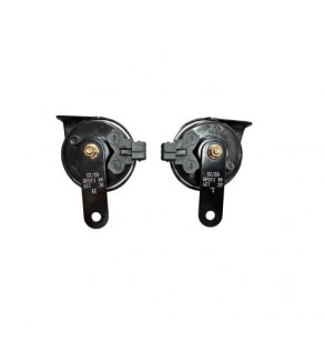 Set Claxoane Bitonale Premium 12V cu Mufe Compatibil Dacia, Renault, Peugeot, Citroen Cod: ART137F+ART216