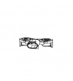 Claxon Premium 12V cu mufa de conectare compatibil BMW Cod: ART137F-HT+ART221