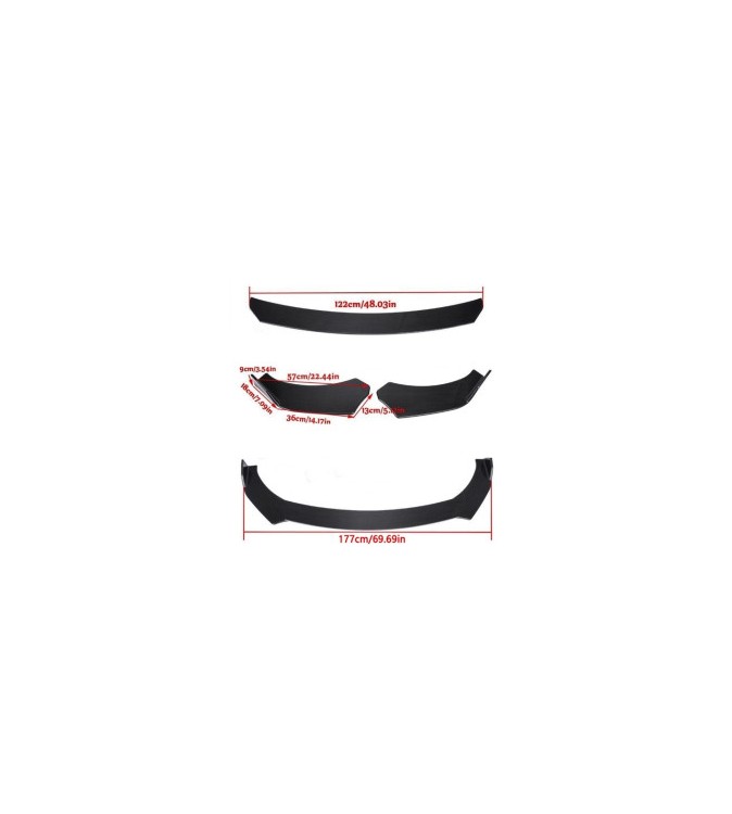 Prelungire bara fata universala - Spoiler culoare Carbon Cod: UNV-013C Prelungire bara fata universala - Spoiler culoare Carbon Cod: UNV-013C