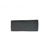 Covoras tunel imitatie piele negru cusatura gri 25x60cm