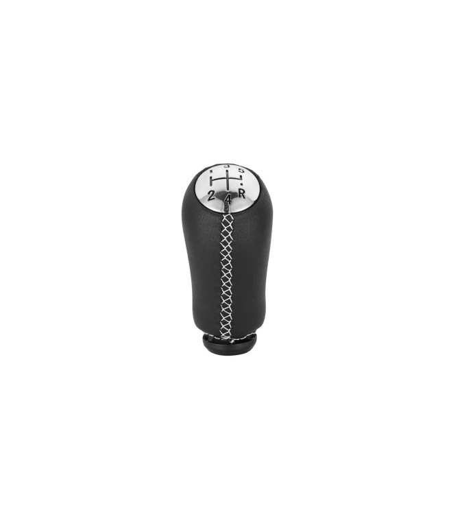 Maner schimbator imitatie piele compatibil Dacia Logan - Renault Megane - Clio cu 2 adaptoare pentru 5 si 6 viteze Cod: SC-56