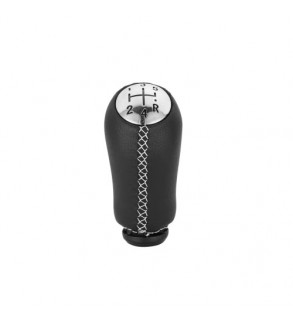 Maner schimbator imitatie piele compatibil Dacia Logan - Renault Megane - Clio cu 2 adaptoare pentru 5 si 6 viteze Cod: SC-56