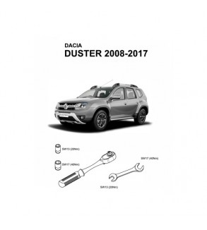 Praguri laterale compatibile Dacia Duster I 2009-2018 Cod: V1-173cm+UD52-BRK01