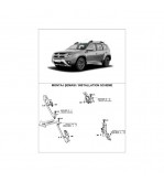 Praguri laterale compatibile Dacia Duster I 2009-2018 Cod: V1-173cm+UD52-BRK01
