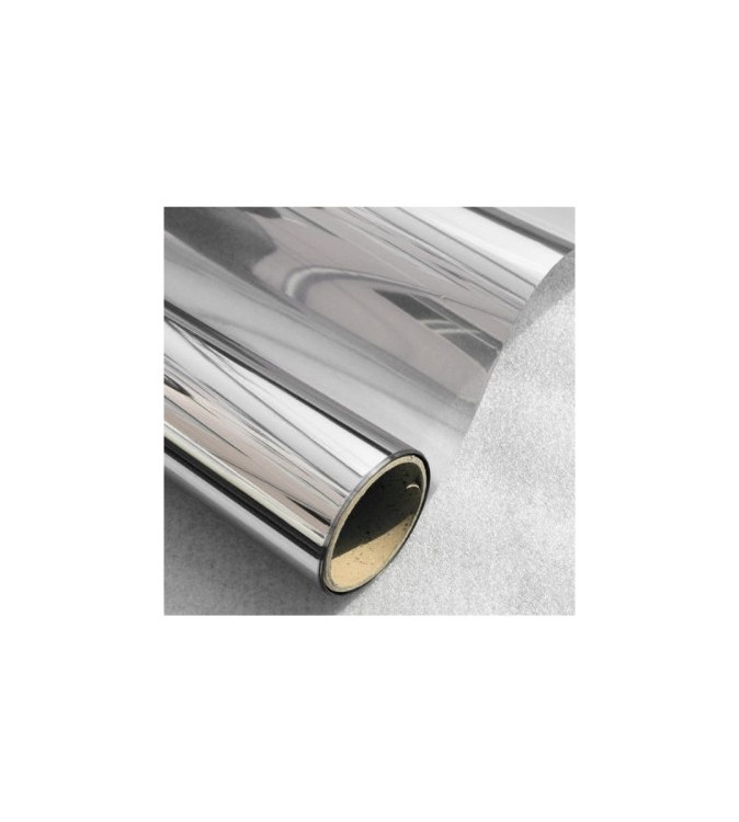 Folie geamuri Silver cromata reflectorizanta argintie 5% 30m x 1.52m Cod: SL05R