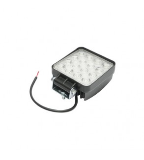 Lampa cu 16 LED-uri 10-30V 48W unghi radiere 30 de grade tip spot 108x108x57mm Cod: BK69017S