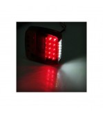 Set lampa spate LED 110x105 mm, 5 functii, iluminare numar, stanga-dreapta Cod: H5-363PC