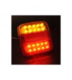 Set lampa spate LED 110x105 mm, 5 functii, iluminare numar, stanga-dreapta Cod: H5-363PC