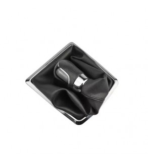 Maner si Manson schimbator  imitatie piele  compatibil Ford Focus MK2 cu 2 adaptoare pentru 5 si 6 viteze  Cod: SC-150