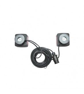 Set lampi magnetice 12V pentru remorca, fisa 7 pini, cablu 7.5m + cablu 2.5m Cod: BK69173