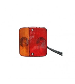 Set lampi magnetice 12V pentru remorca, fisa 7 pini, cablu 7.5m + cablu 2.5m Cod: BK69173