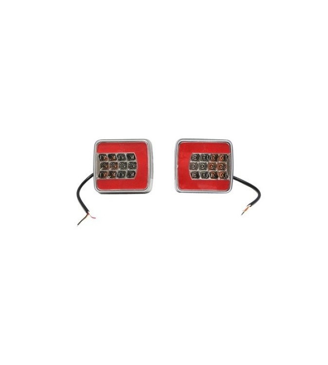 Lampa stop remorca cu Leduri 12-24 V set 106.4x98.8x35mm Cod: BK69018