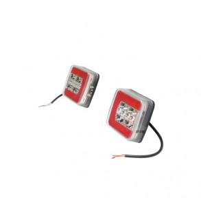 Lampa stop remorca cu Leduri 12-24 V set 106.4x98.8x35mm Cod: BK69018