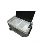 Frigider auto cu compresor 12-24-220V, 45W, capacitate 39.7L tip troler 726x390x443mm Cod: BK69605