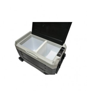 Frigider auto cu compresor 12-24-220V, 45W, capacitate 39.7L tip troler 726x390x443mm Cod: BK69605