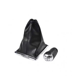 Maner si Manson schimbator  imitatie piele  compatibil Ford Focus MK2 2004-2008 5 viteze Cod: SC-151