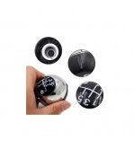 Maner  schimbator auto din plastic compatibil Fiat 500 2012-2018 cu 2 adaptoare pentru 5 si 6 viteze  Cod: SC-187