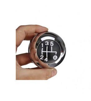 Maner  schimbator auto din plastic compatibil Fiat 500 2012-2018 cu 2 adaptoare pentru 5 si 6 viteze  Cod: SC-187