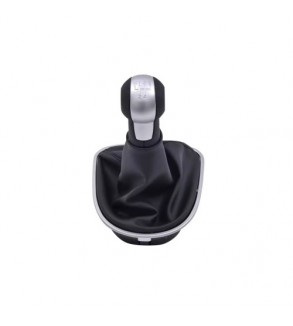 Maner si manson  schimbator auto imitatie piele compatibil  Seat Altea ,Leon, Toledo III 5 viteze Cod: SC-191