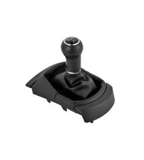 Maner si manson  schimbator auto imitatie piele compatibil  Seat Ibiza 2002-2008 Cod: SC-195