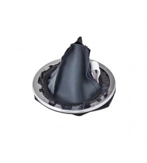 Maner si manson   schimbator auto imitatie piele  compatibil  Fiat 500C 2007-2015 Cod: SC-183