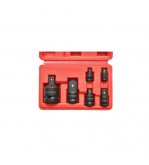 Trusa adaptoare antrenor clichet tubulare cu patrat 1-4, 3-8, 1-2, 3-4 inch 6 piese Cod: DISTS90