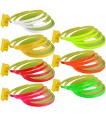 Abtibild jante culoarea rosu fluorescent. 0,64 cm X 9,6m