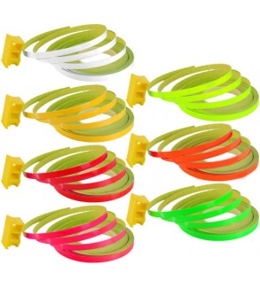 Abtibild jante culoarea roz fluorescent. 0,64 cm X 9,6m