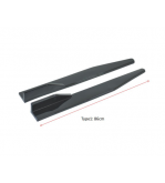 Set prelungiri ornament praguri laterale tuning CARBON. Cod: UNIV-051 86cm