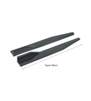 Set prelungiri ornament praguri laterale tuning CARBON. Cod: UNIV-051 86cm