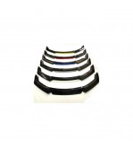 Prelungire bara fata universala -  Spoiler culoare  Negru Lucios - Rosu  Cod: SP1005-1