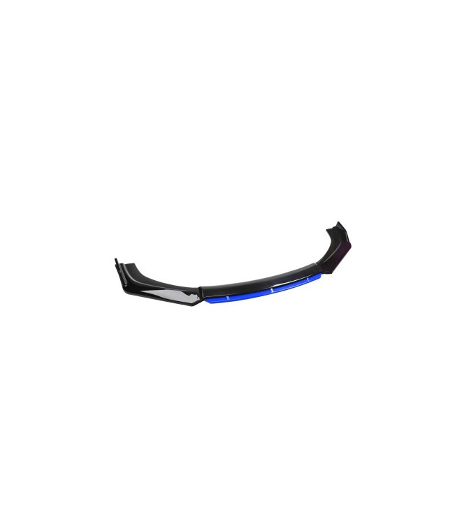 Prelungire bara fata universala - Spoiler culoare Negru Lucios - Albastru Cod: SP1005-3 Prelungire bara fata universala - Spoiler culoare Negru Lucios - Albastru Cod: SP1005-3