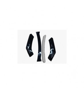 Prelungire bara fata universala - Spoiler culoare  Negru Lucios -Gri  Cod: SP1005-5