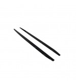 Set prelungiri ornament praguri laterale tuning,  negru lucios , lungime 190cm Cod: PRG1009-190 ( nu se trimit prin curier )